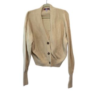 Urban Outfitters Cream Cardigan Sweater